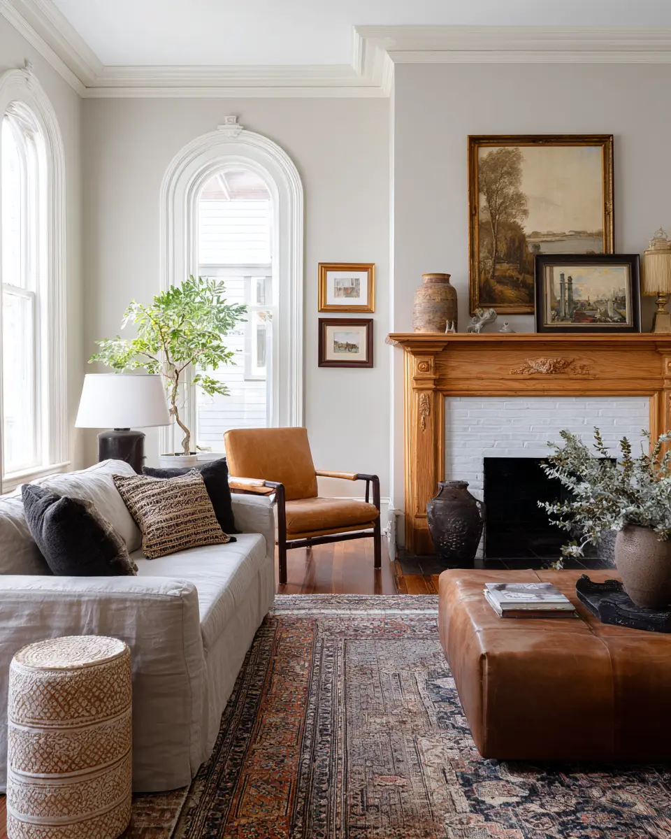 Warm Vintage Living Room Decor Ideas