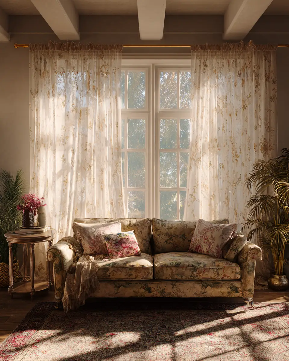 Warm Vintage Living Room Decor Ideas