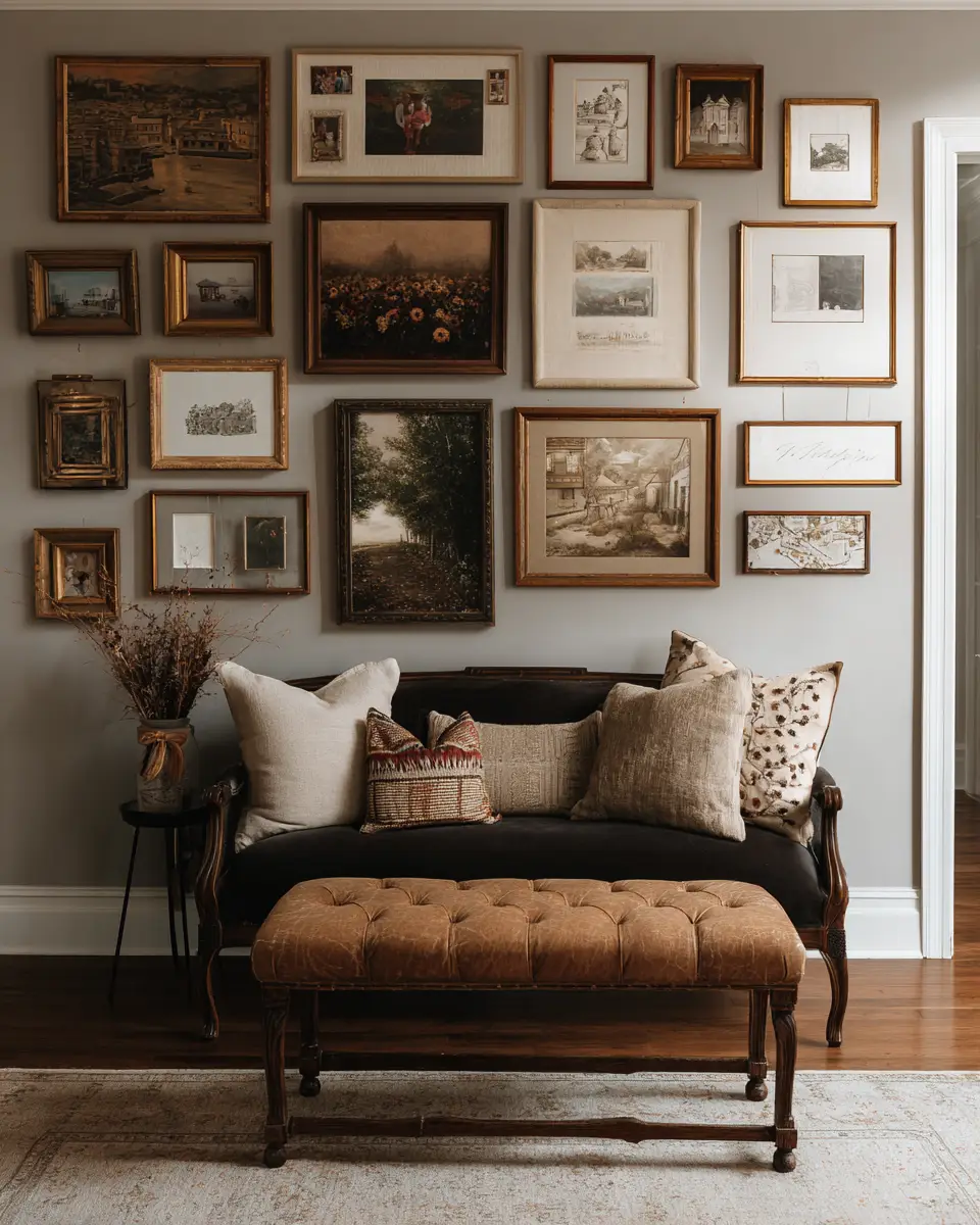 Warm Vintage Living Room Decor Ideas