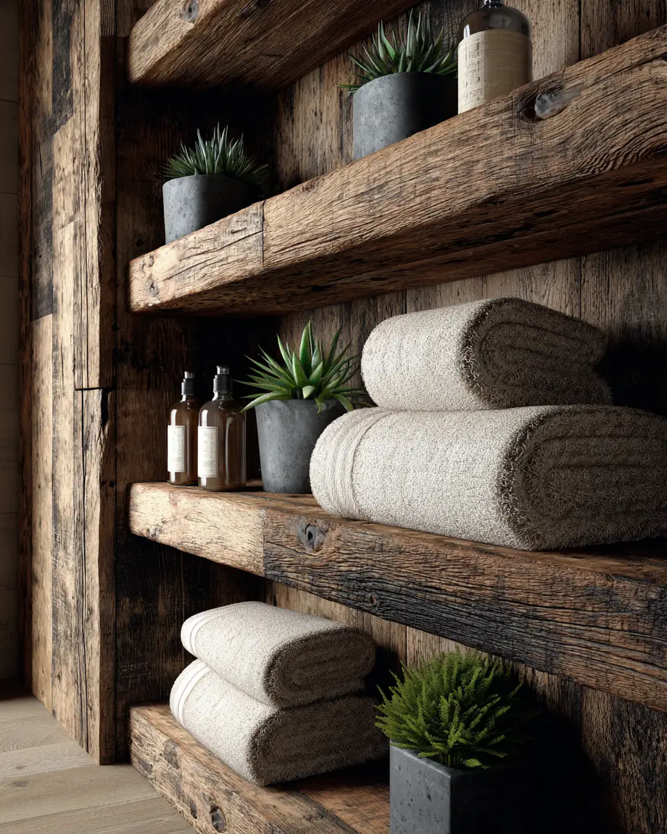 Warm Wood Bathroom Decor Ideas