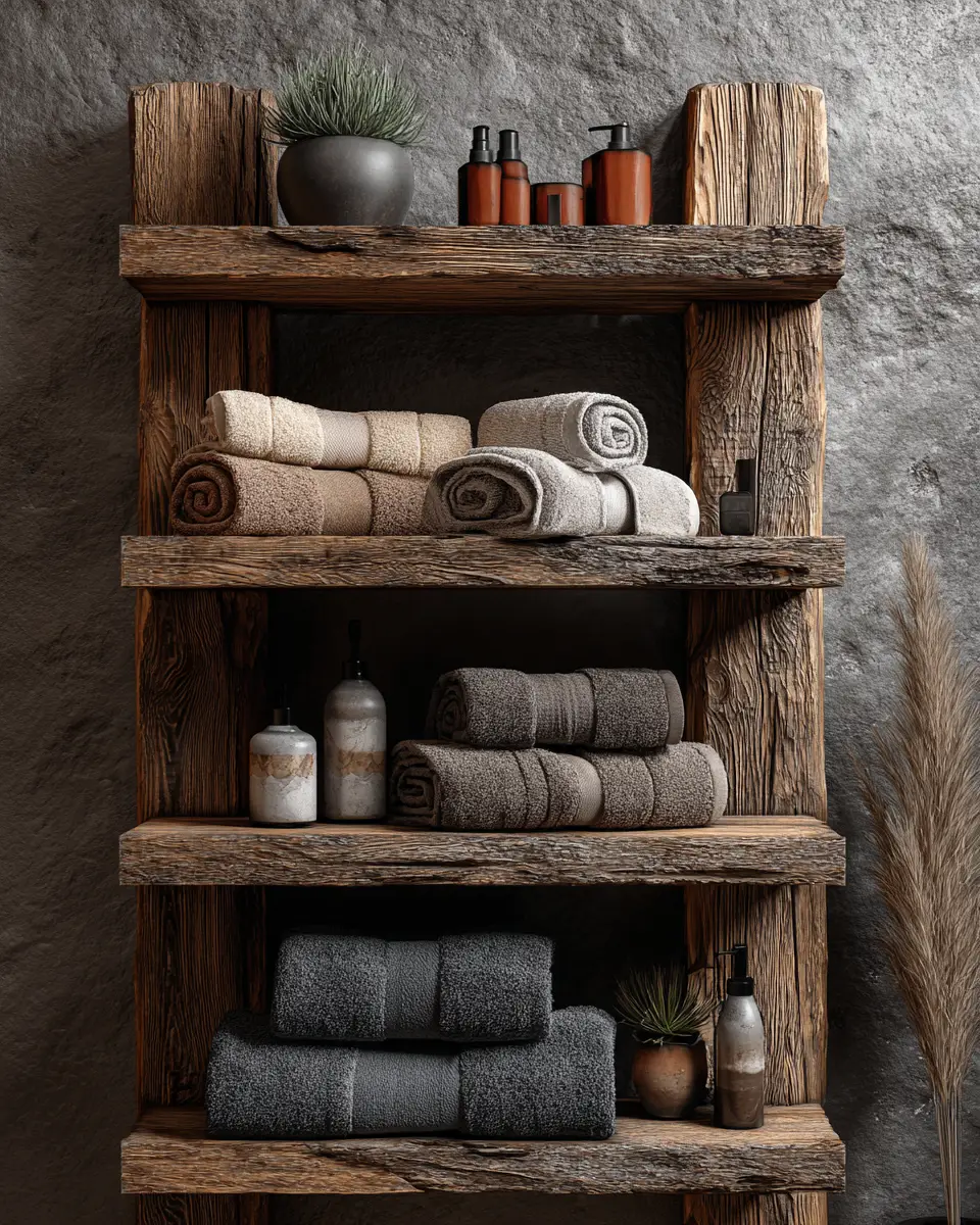 Warm Wood Bathroom Decor Ideas