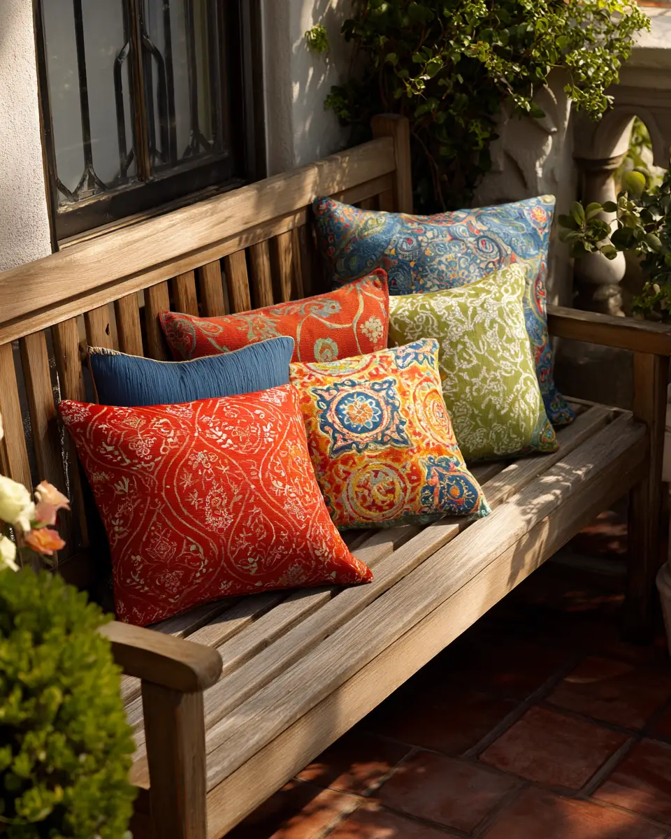 Warm Wood Classic Balcony Decor Ideas