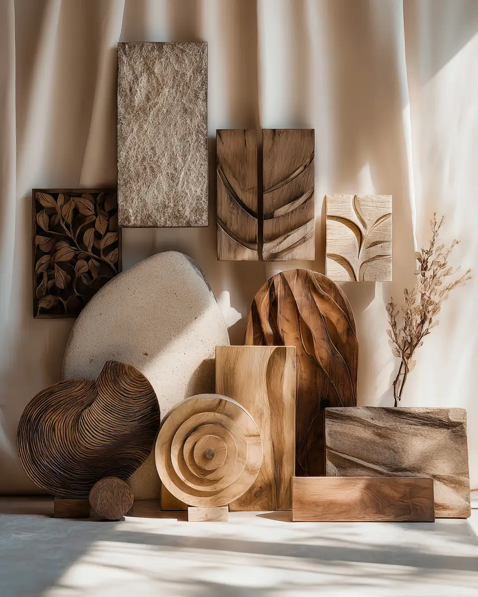 Warm Wood Classic Balcony Decor Ideas