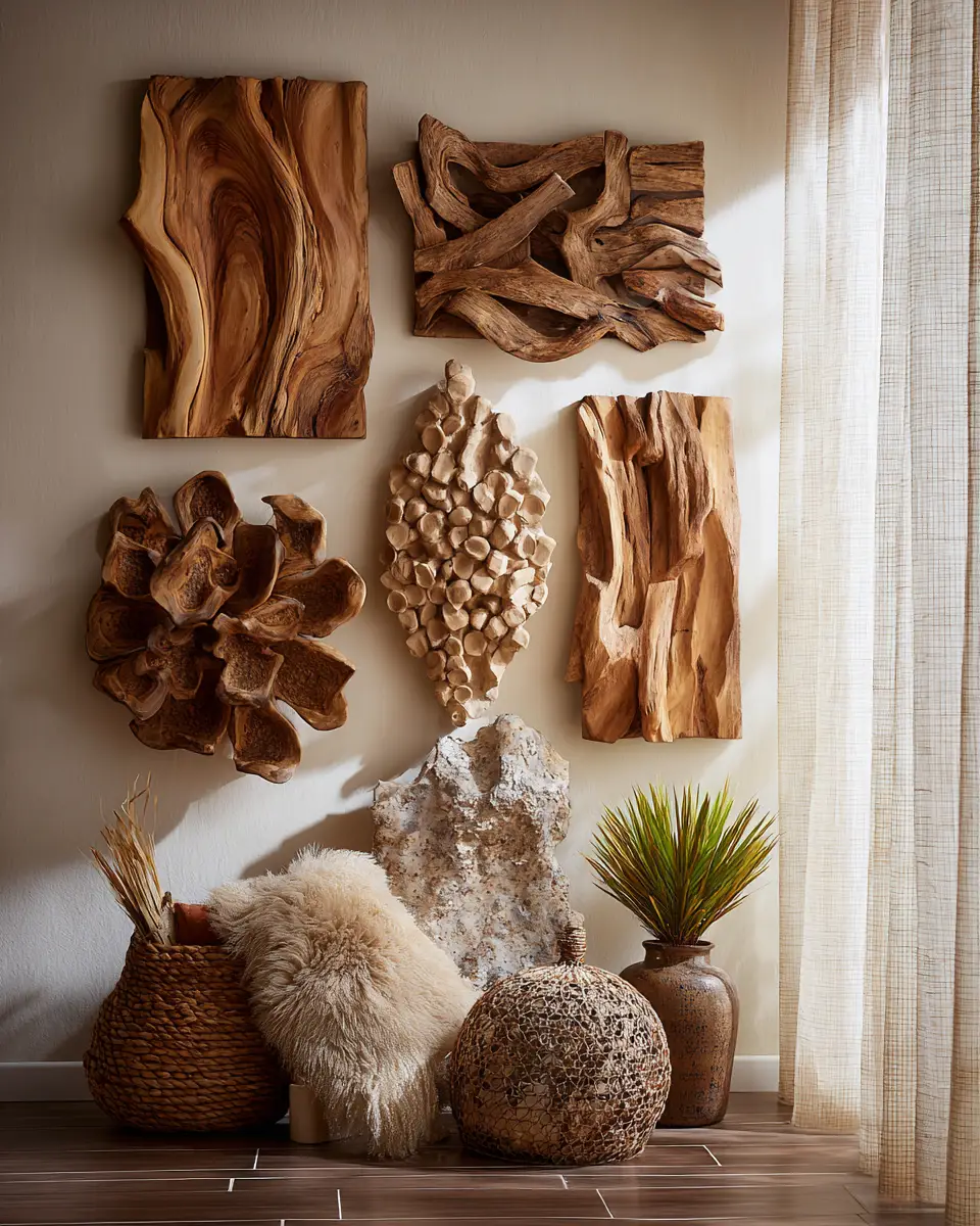 Warm Wood Classic Balcony Decor Ideas