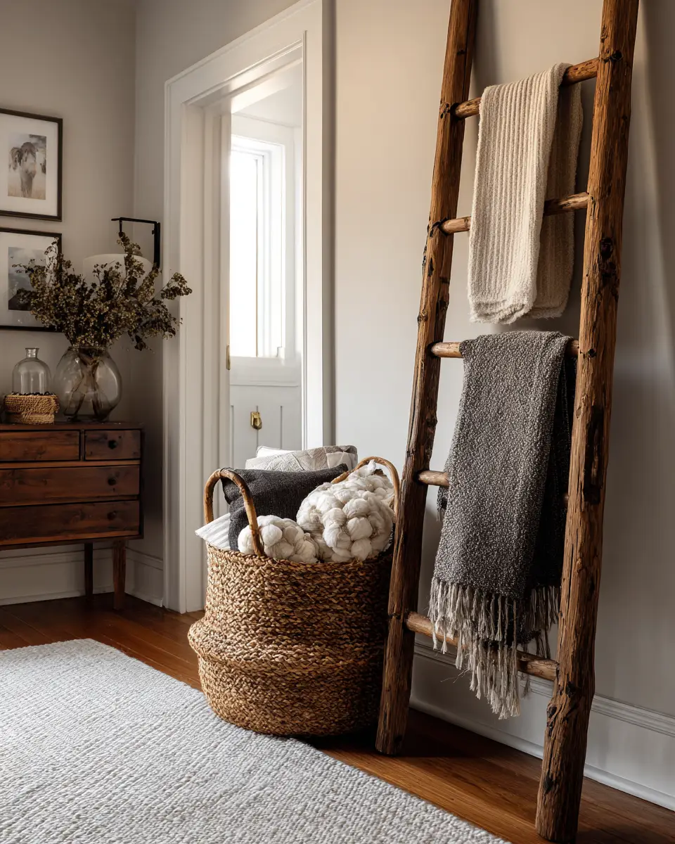 Warm Wood Farmhouse Entryway Decor Ideas