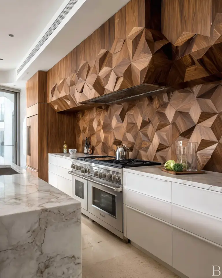 Warm Wood Kitchen Decor Ideas - Featured