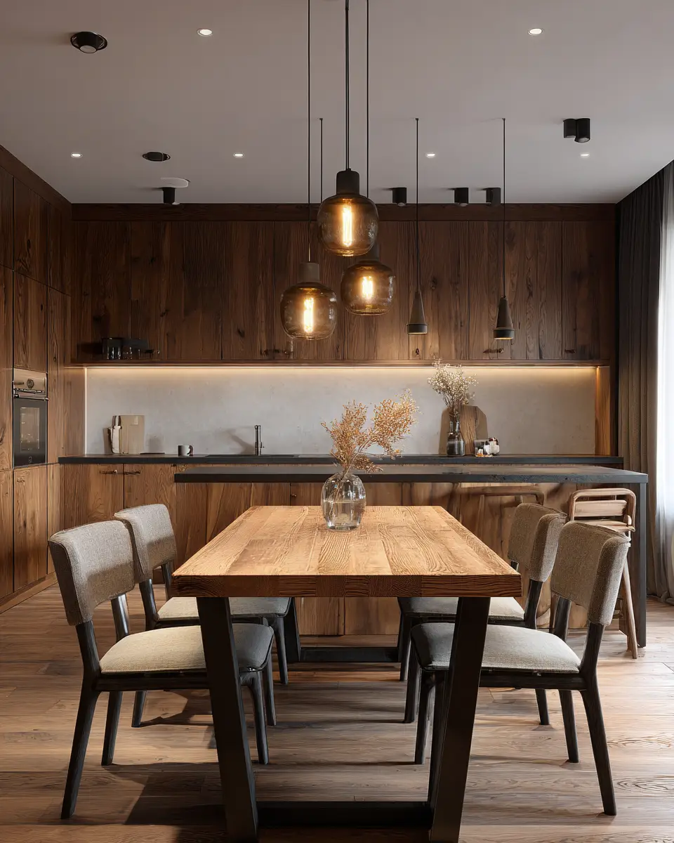 Warm Wood Kitchen Decor Ideas