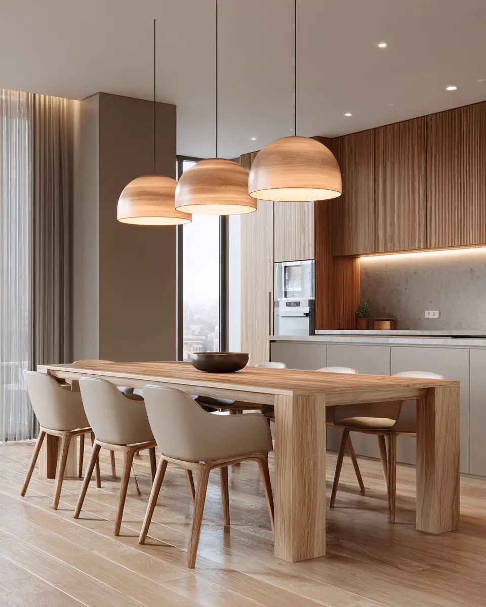 Warm Wood Kitchen Decor Ideas