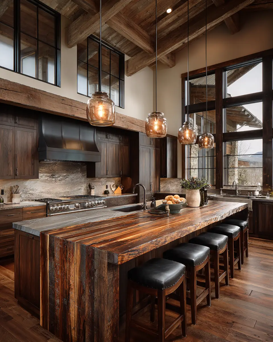 Warm Wood Kitchen Decor Ideas