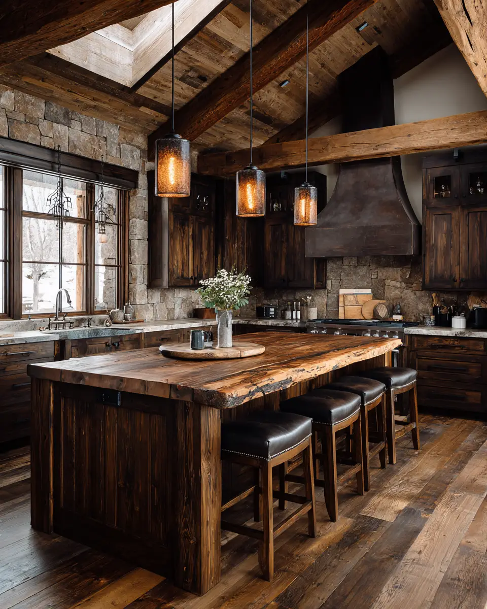 Warm Wood Kitchen Decor Ideas