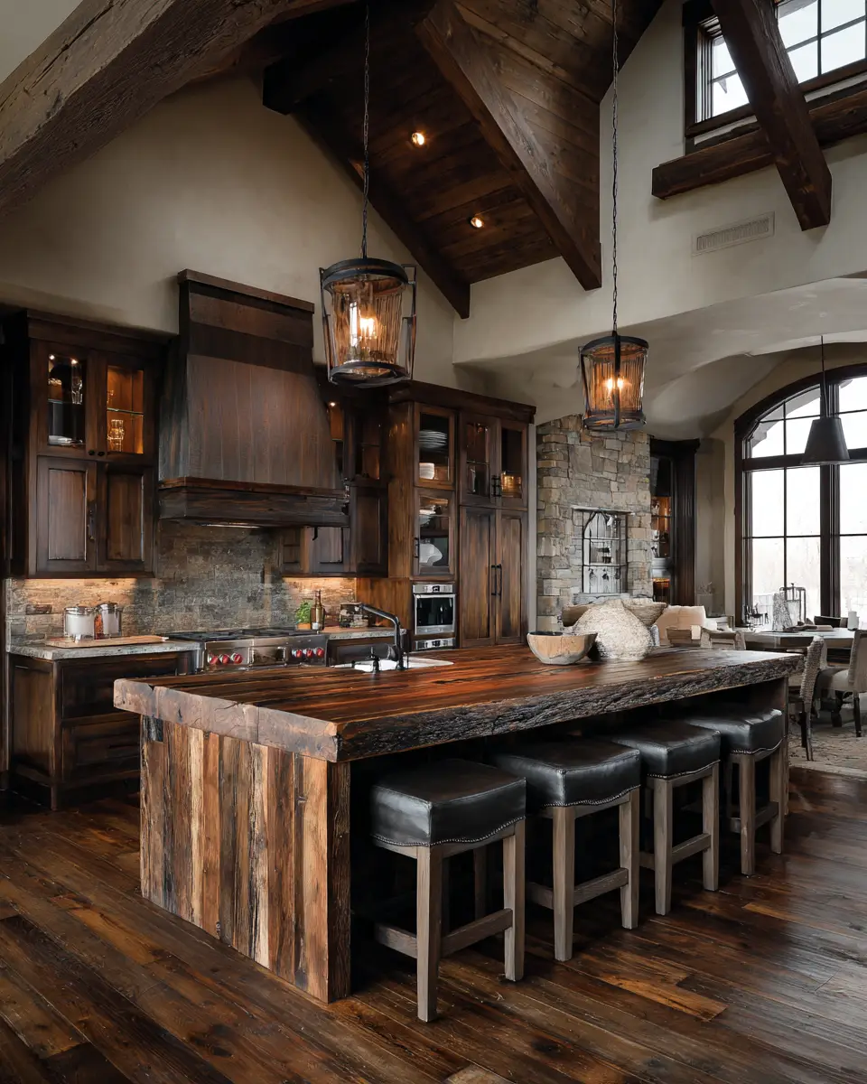 Warm Wood Kitchen Decor Ideas