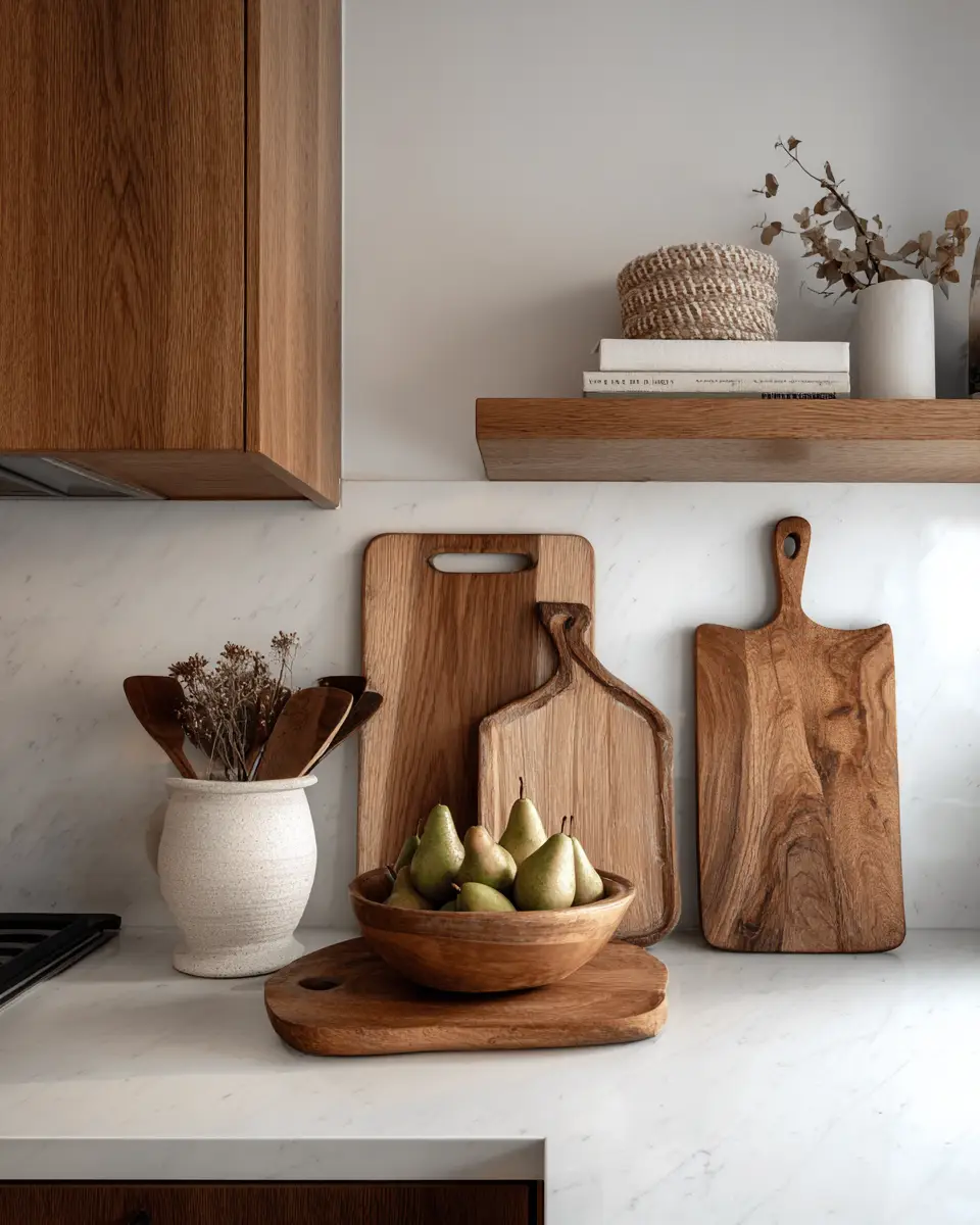 Warm Wood Kitchen Decor Ideas