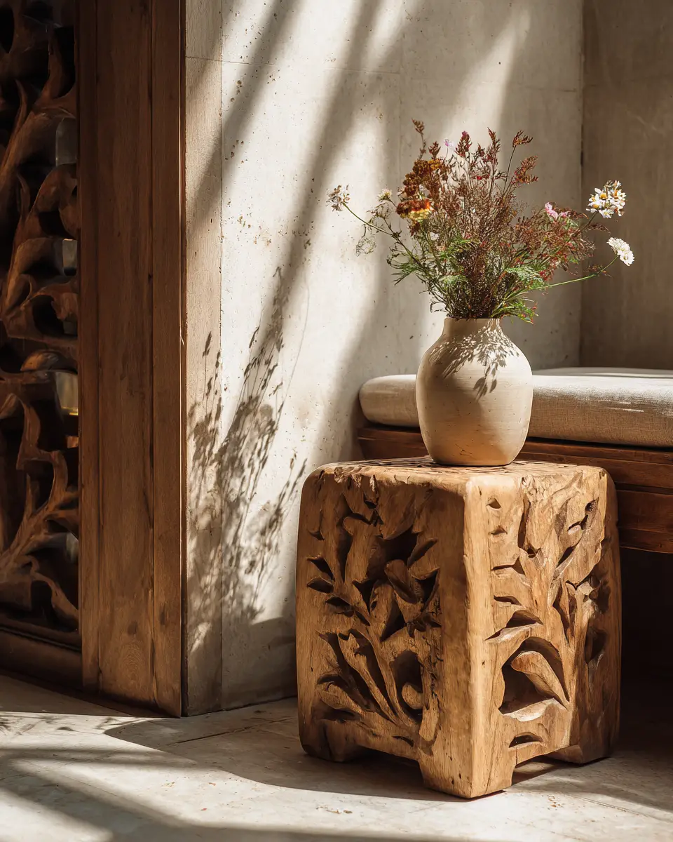 Warm Wood Minimalist Patio Decor Ideas