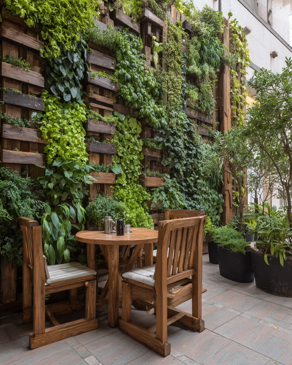 Warm Wood Minimalist Patio Decor Ideas