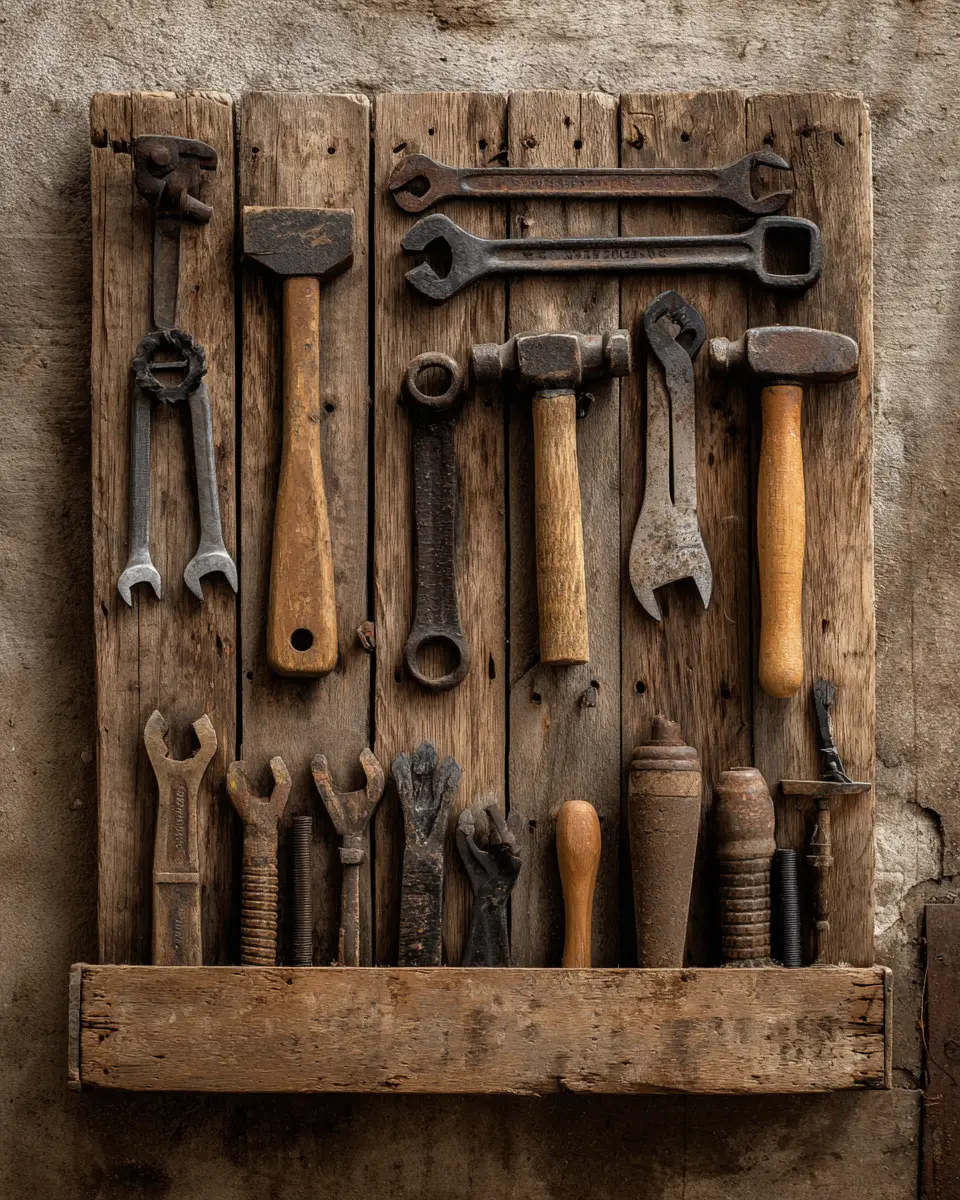 Warm Wood Rustic Garage Decor Ideas