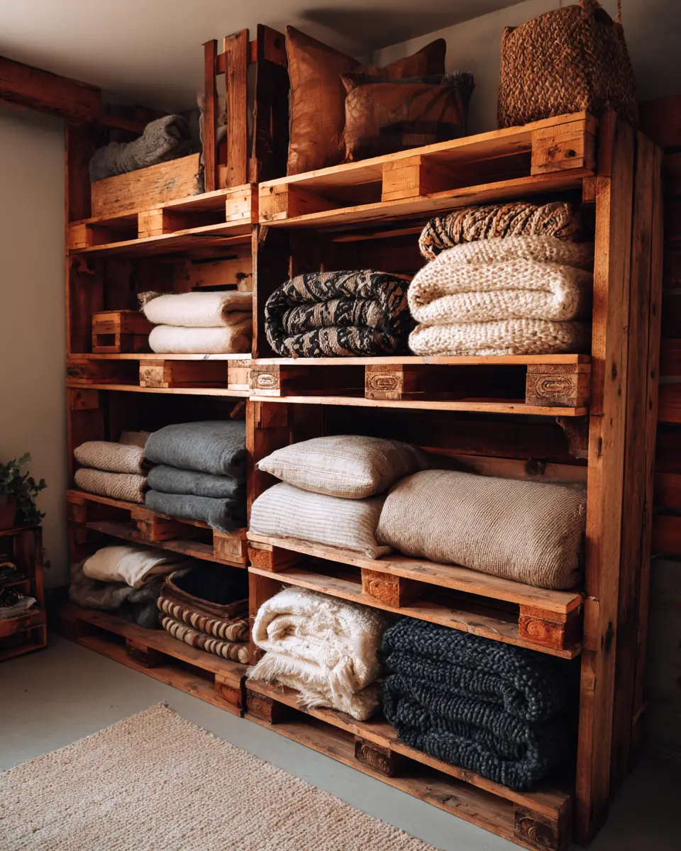 Warm Wood Rustic Garage Decor Ideas