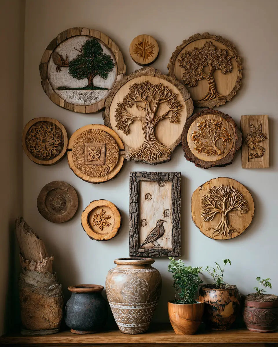 Warm Wood Rustic Patio Decor Ideas