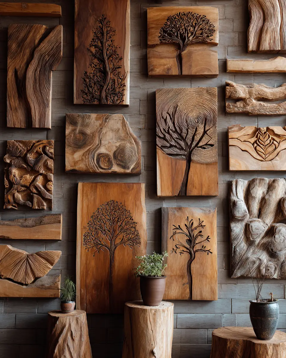 Warm Wood Rustic Patio Decor Ideas