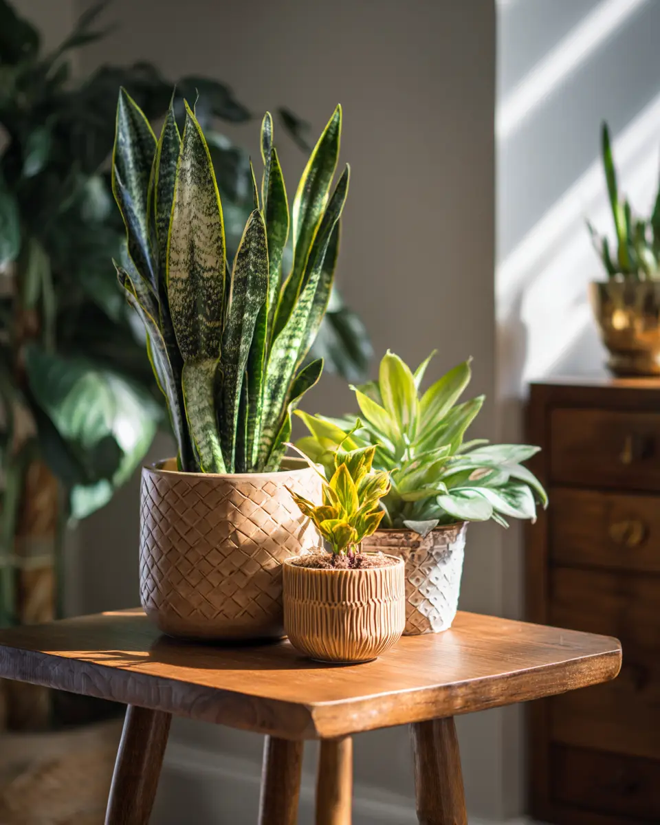 Warm Wood Transitional Home Office Decor Ideas