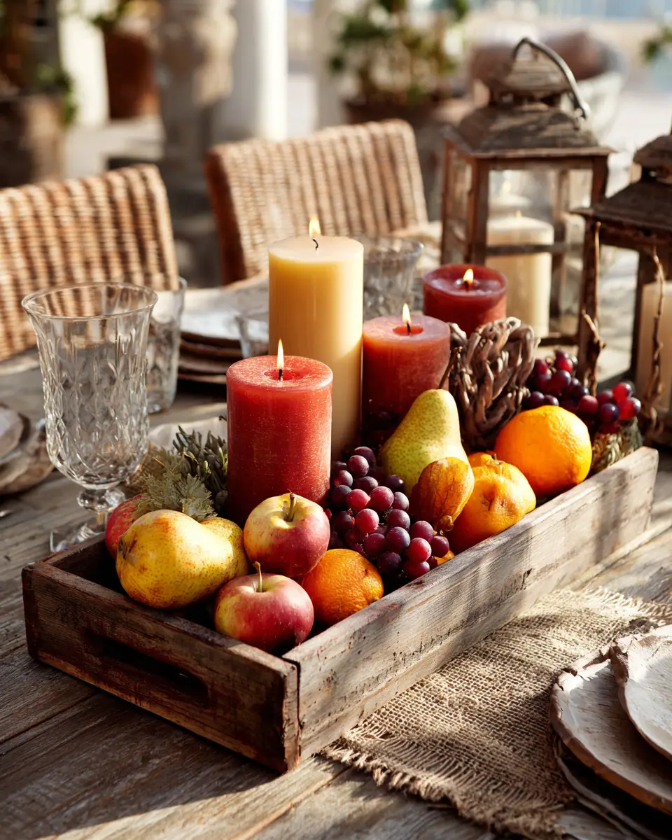 Warm Wood Vintage Patio Decor Ideas