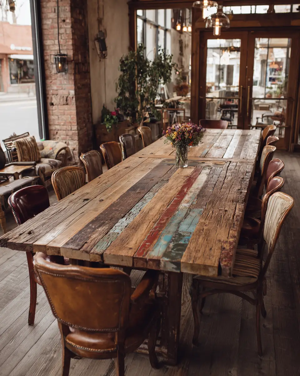 Warm Wood Vintage Patio Decor Ideas