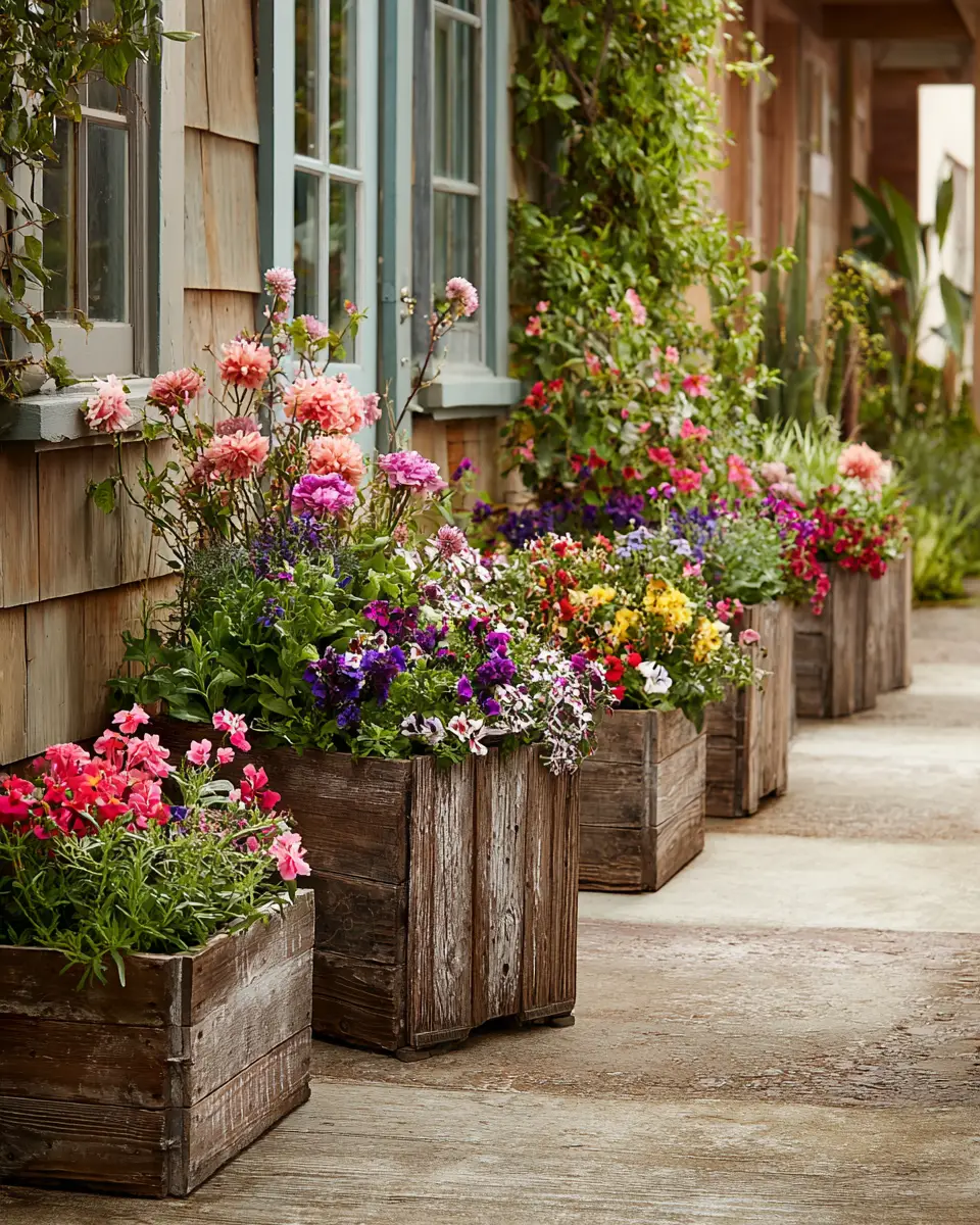 Warm Wood Vintage Patio Decor Ideas