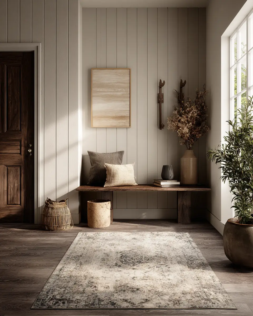 Warm Zen Entryway Decor Ideas