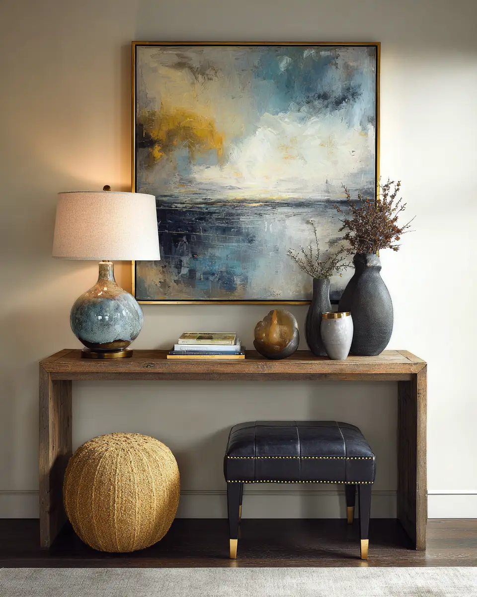 Warm Zen Entryway Decor Ideas