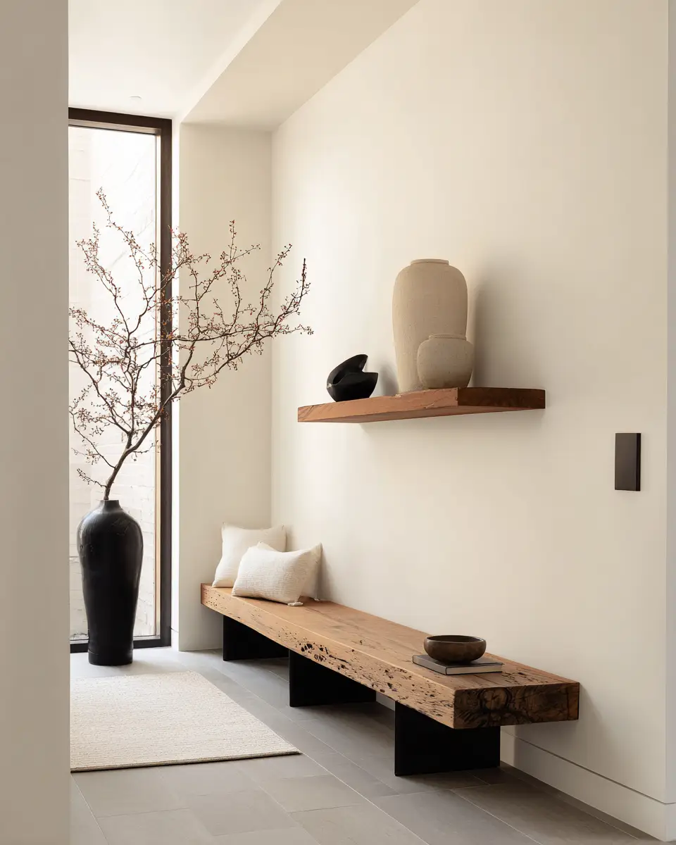 Warm Zen Entryway Decor Ideas