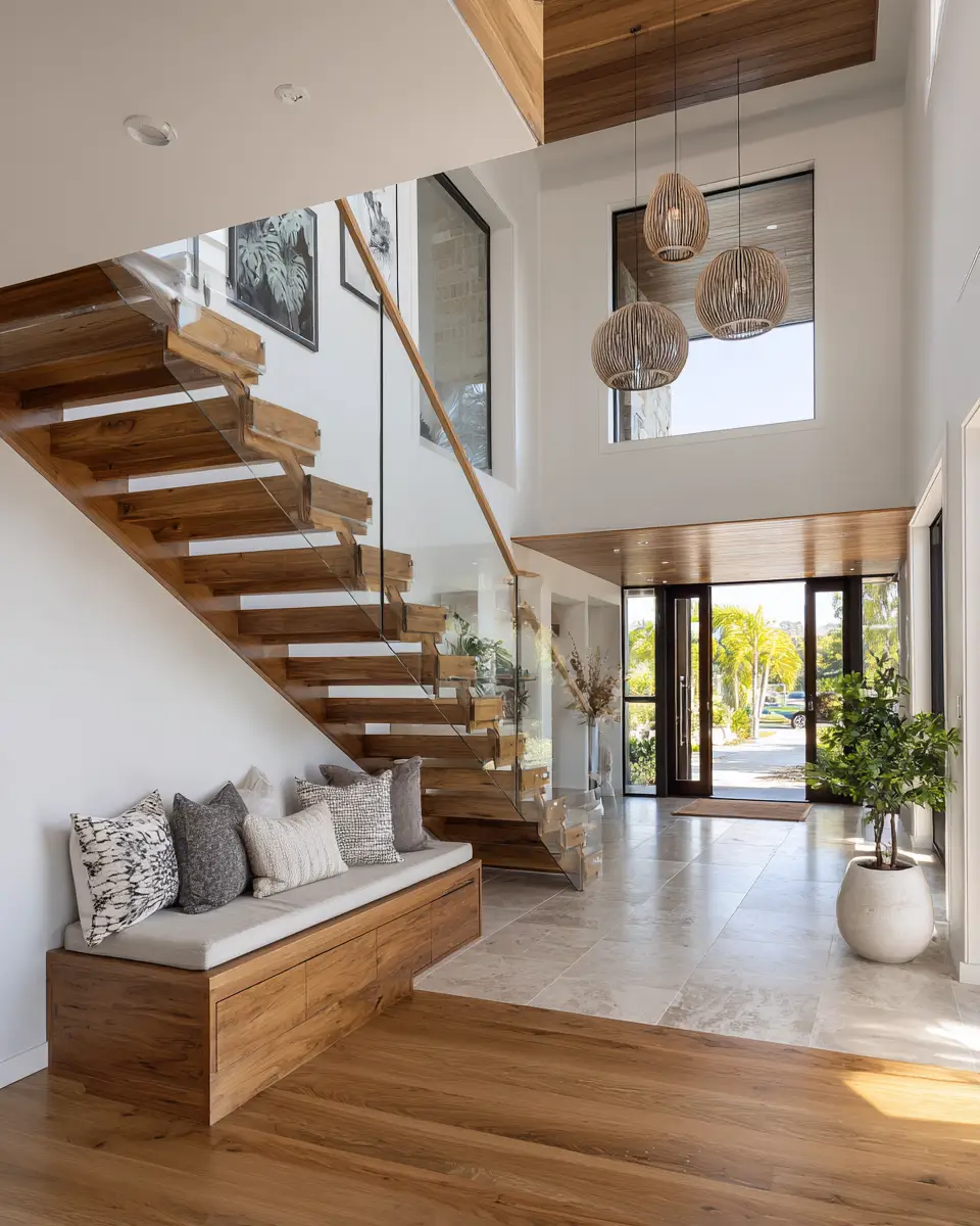 Warm Zen Entryway Decor Ideas