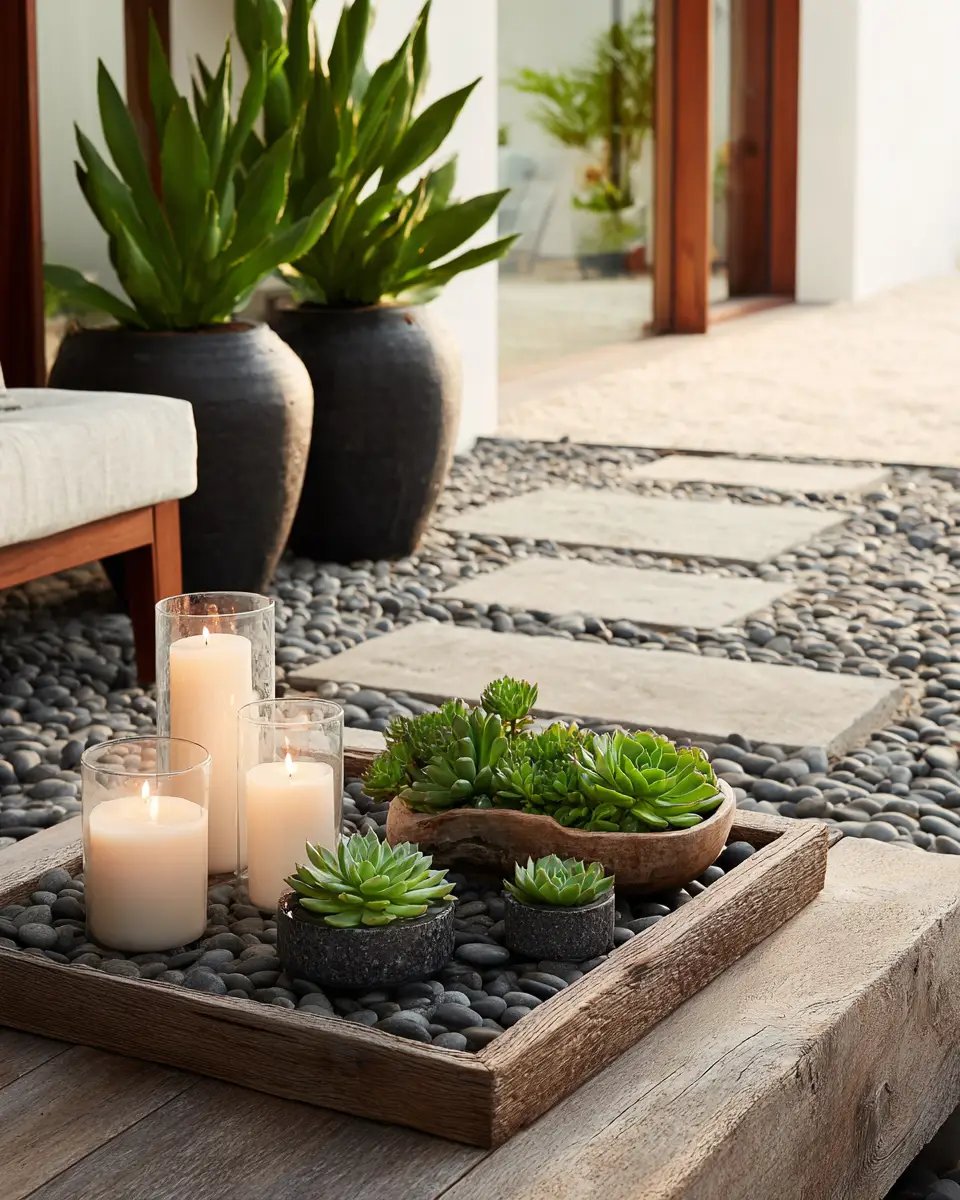 Warm Zen Patio Decor Ideas