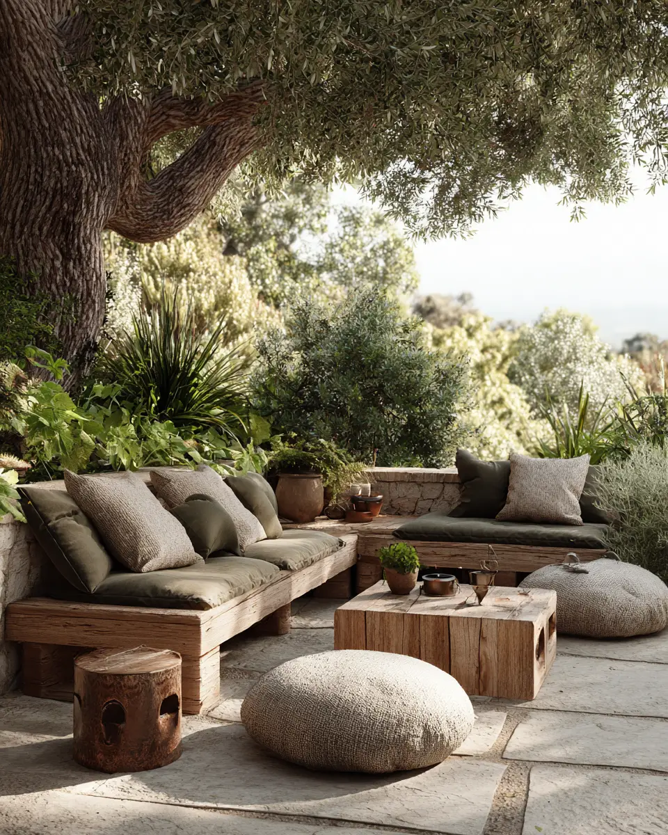 Warm Zen Patio Decor Ideas
