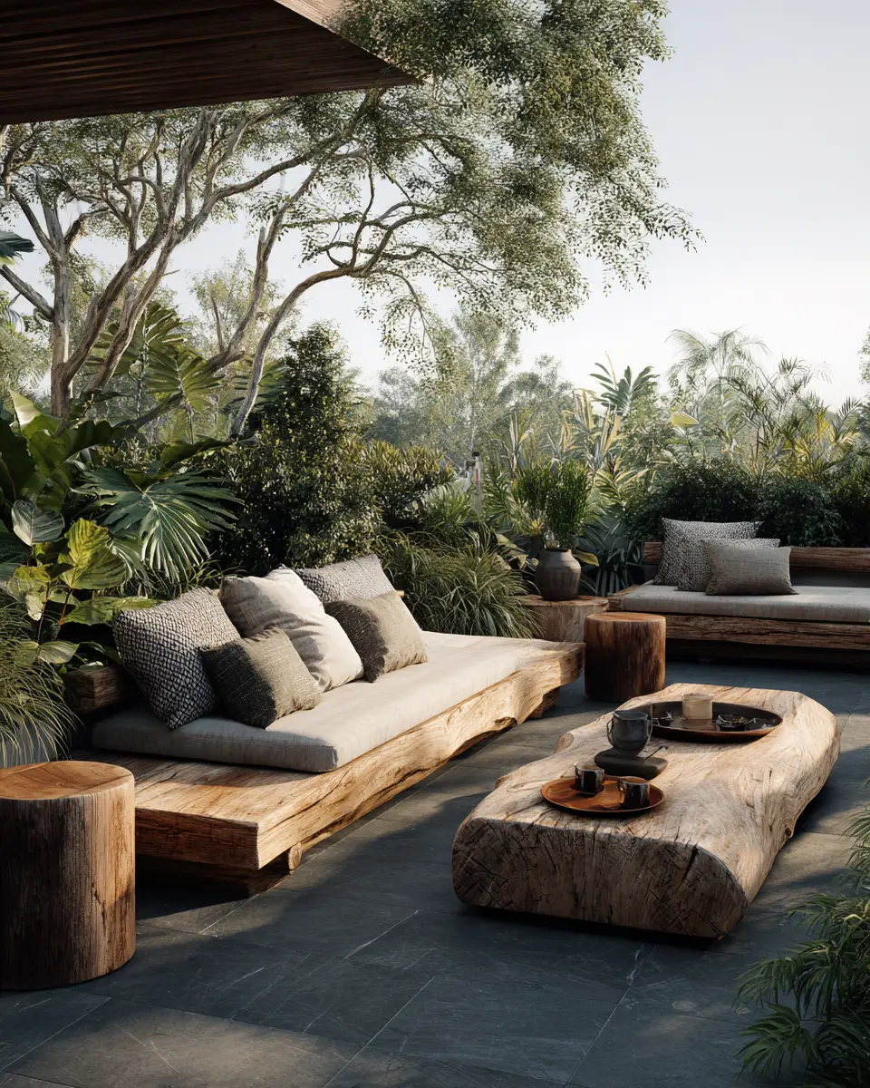 Warm Zen Patio Decor Ideas