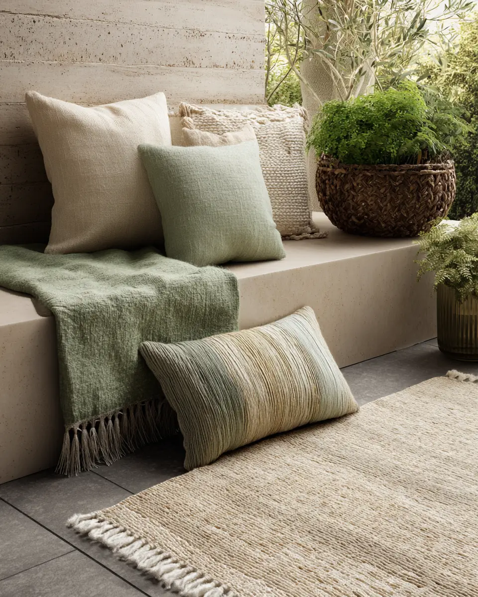 Warm Zen Patio Decor Ideas