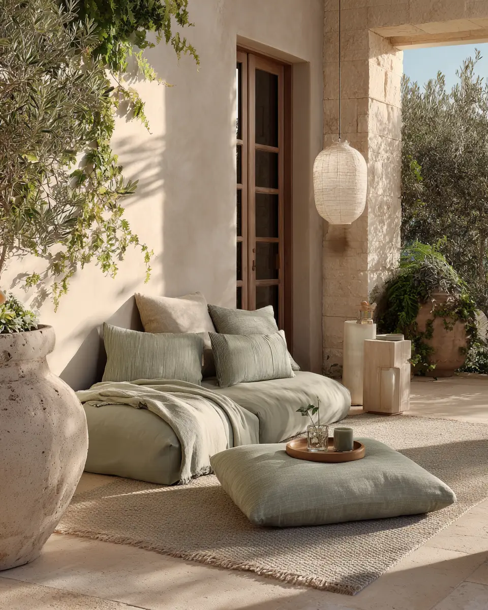 Warm Zen Patio Decor Ideas