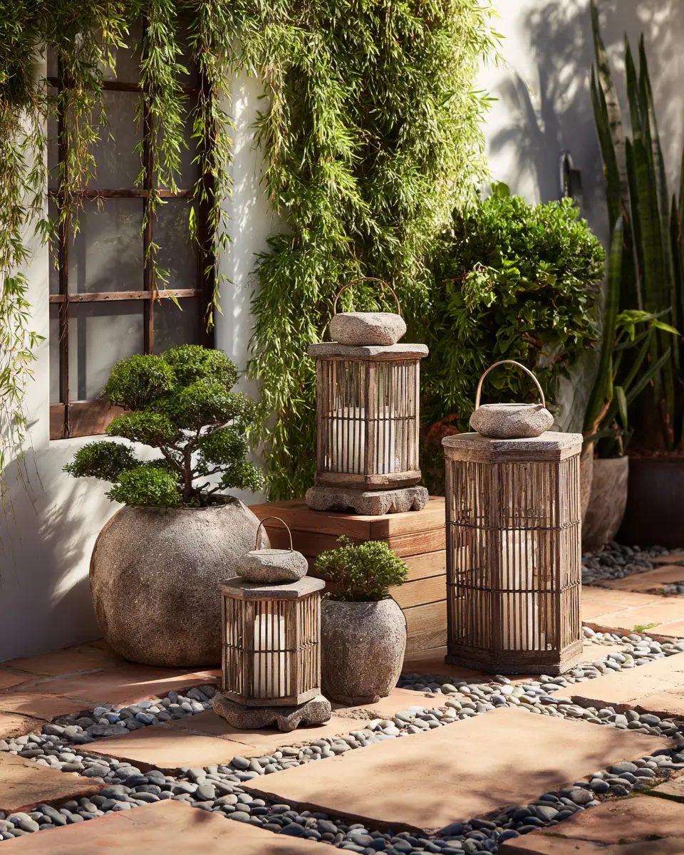 Warm Zen Patio Decor Ideas