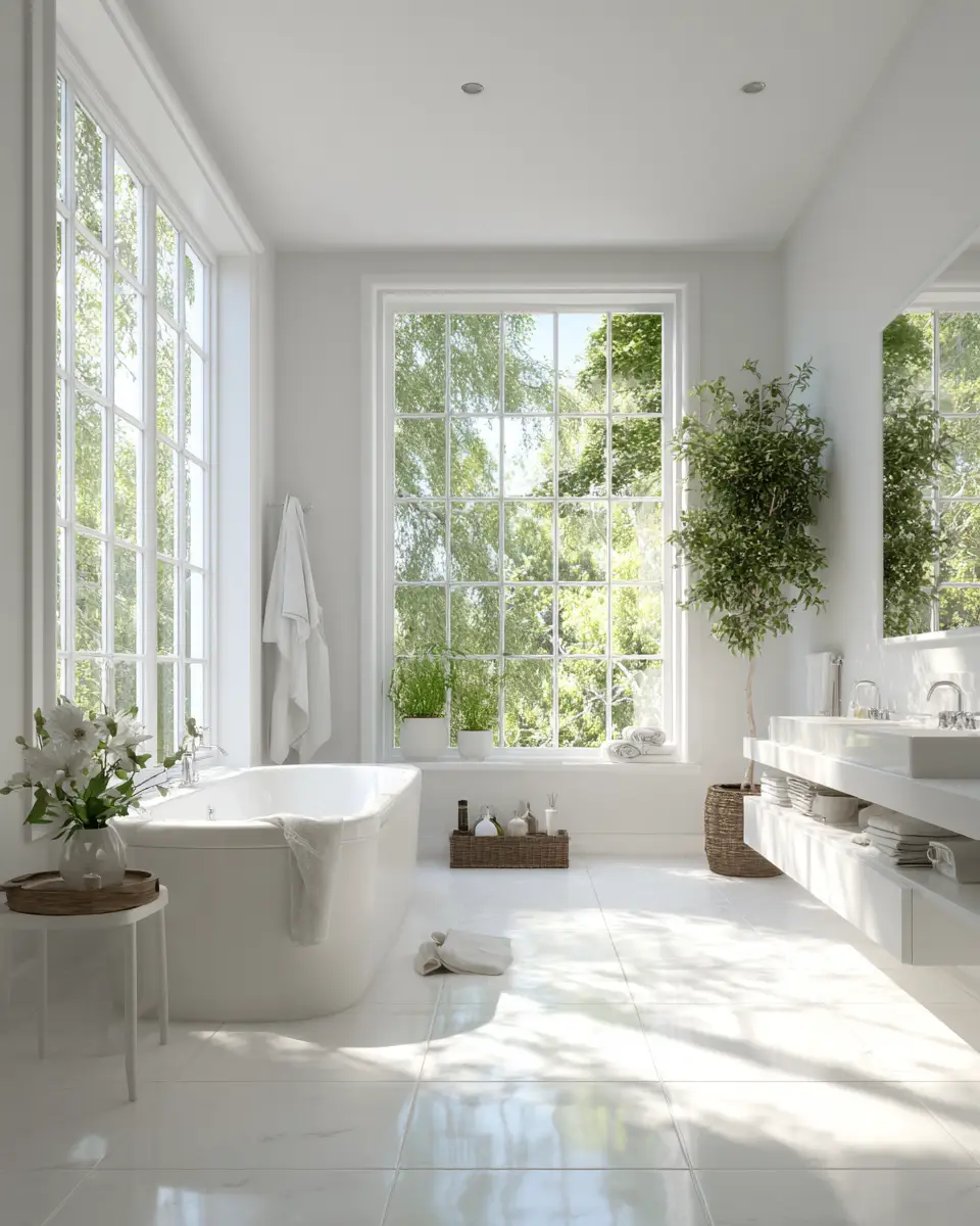 White Bathroom Decor Ideas