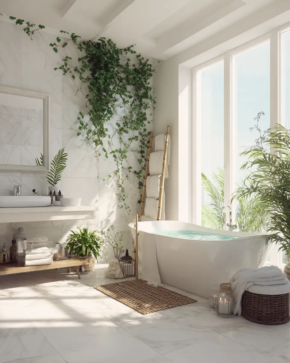 White Bathroom Decor Ideas