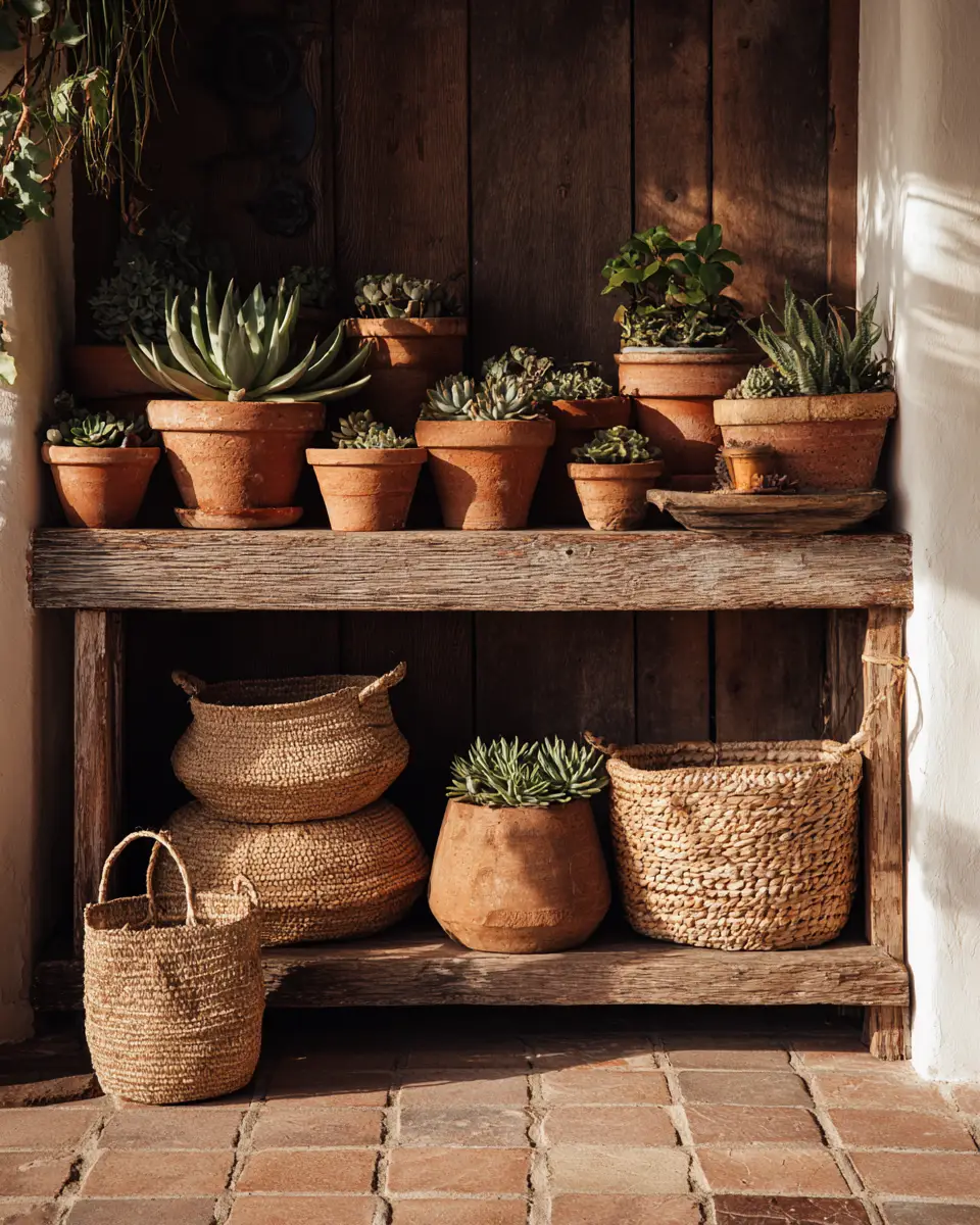 White Boho Entryway Decor Ideas