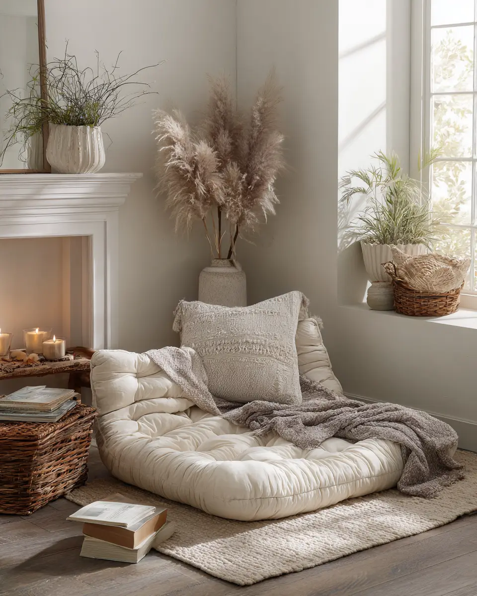 White Boho Entryway Decor Ideas