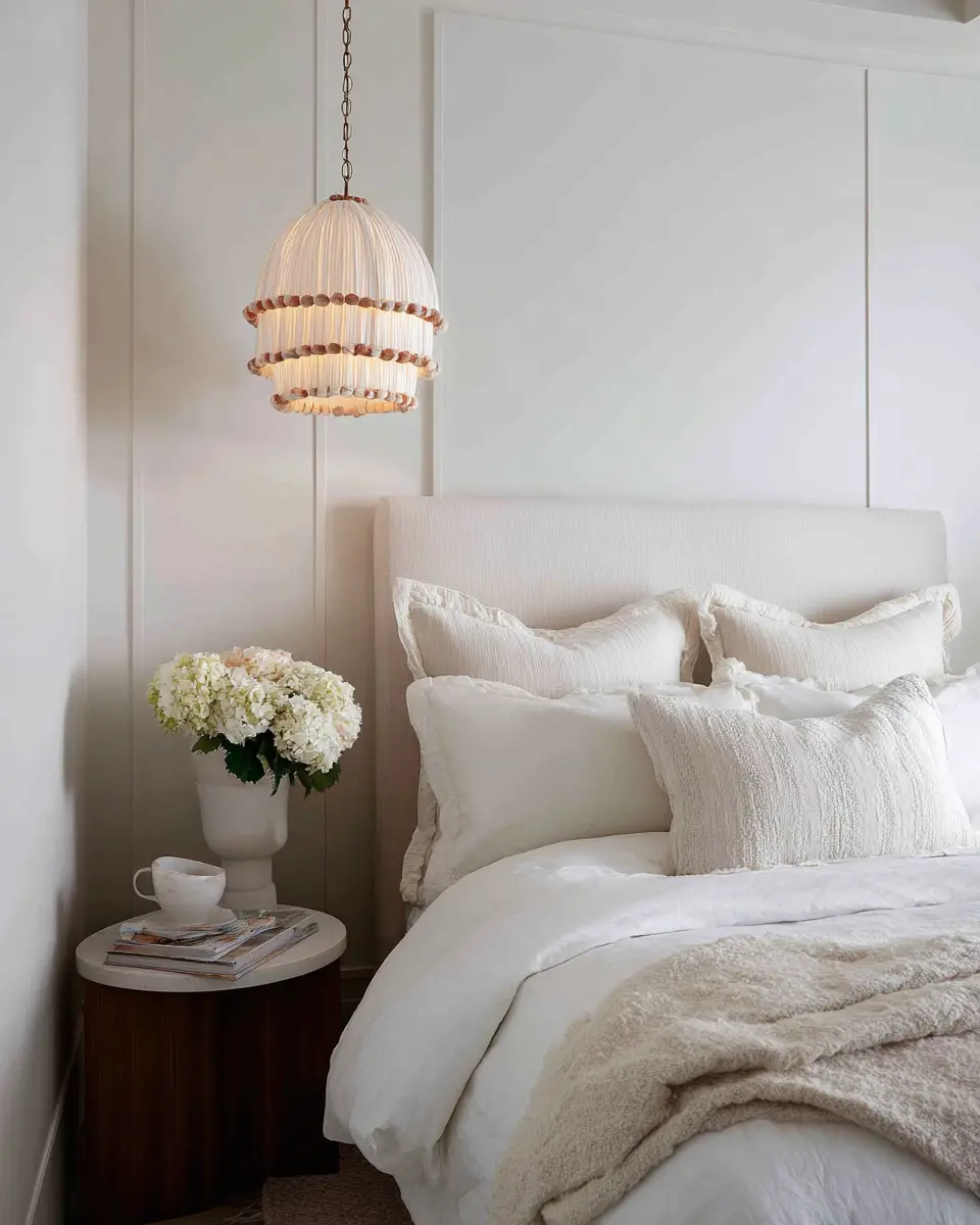 White Coastal Bedroom Decor Ideas