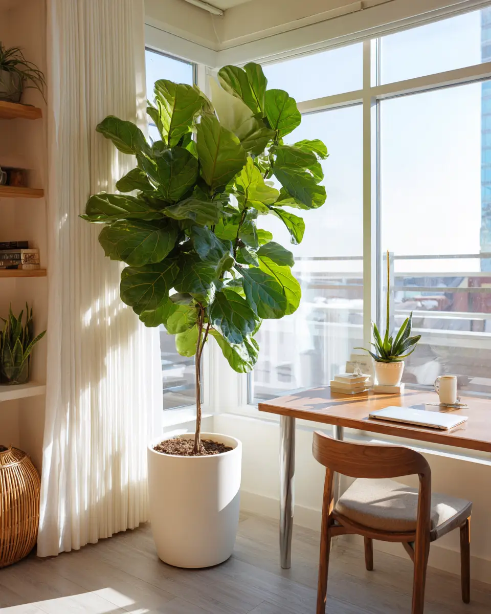 White Coastal Home Office Decor Ideas