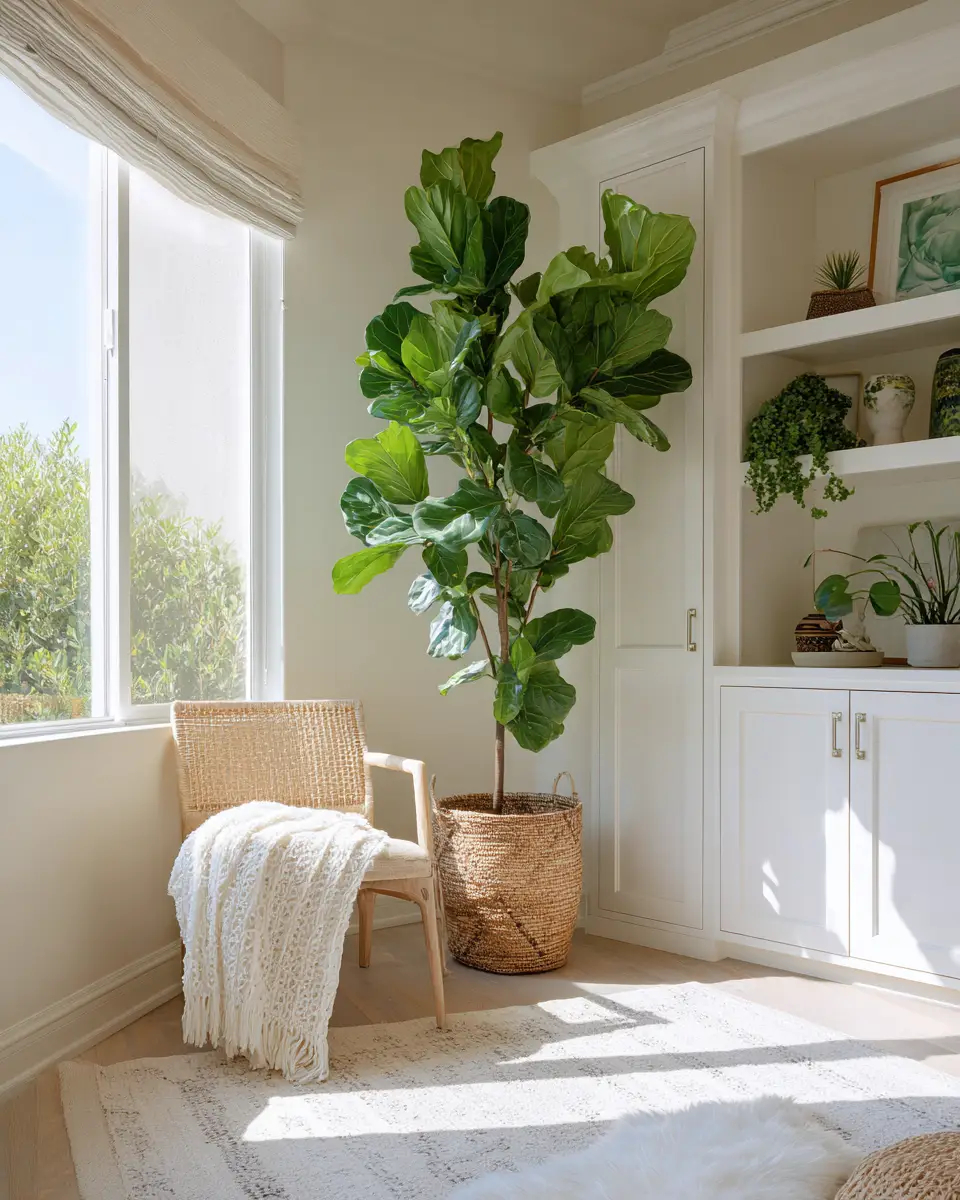 White Coastal Home Office Decor Ideas