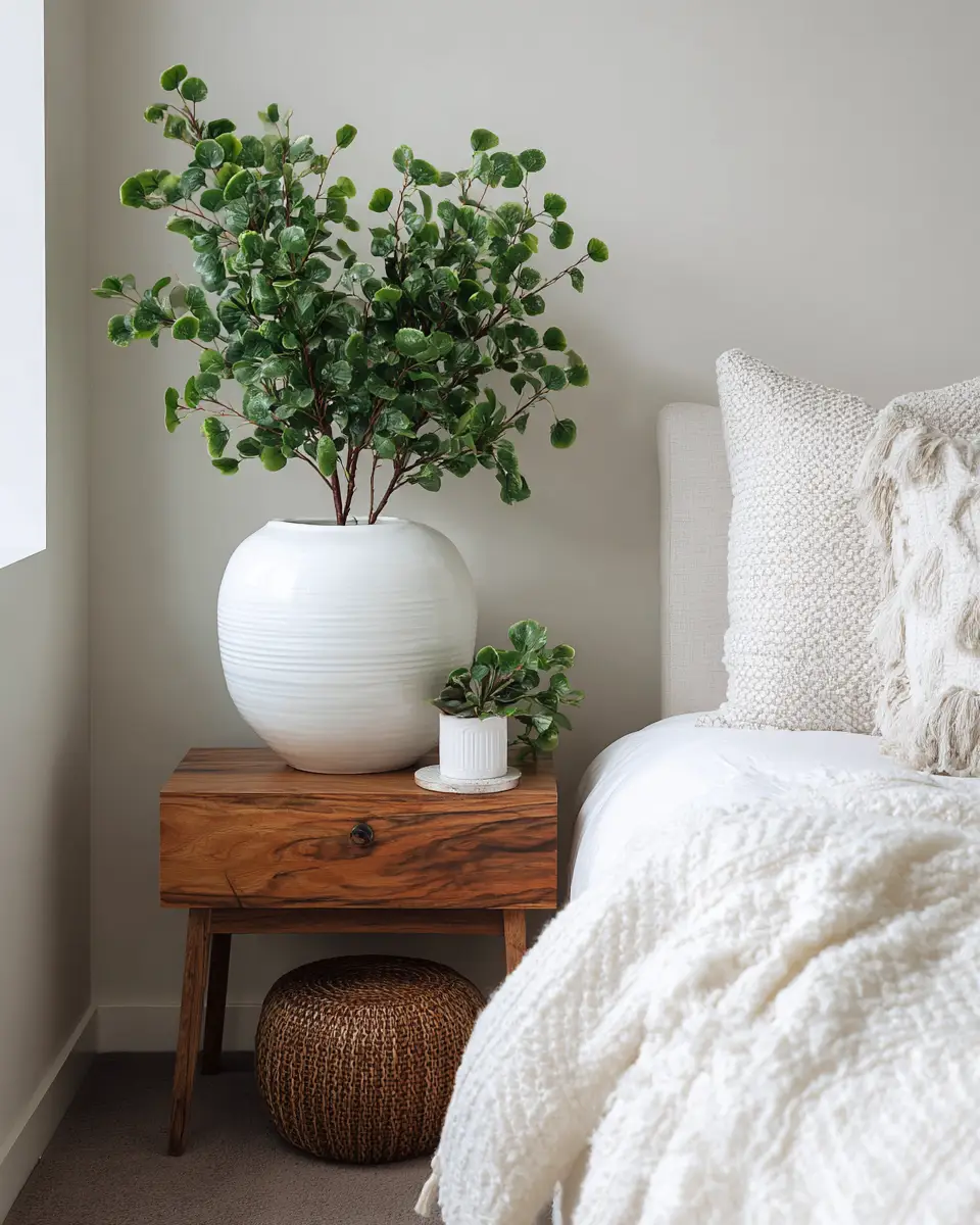 White Eclectic Bedroom Decor Ideas