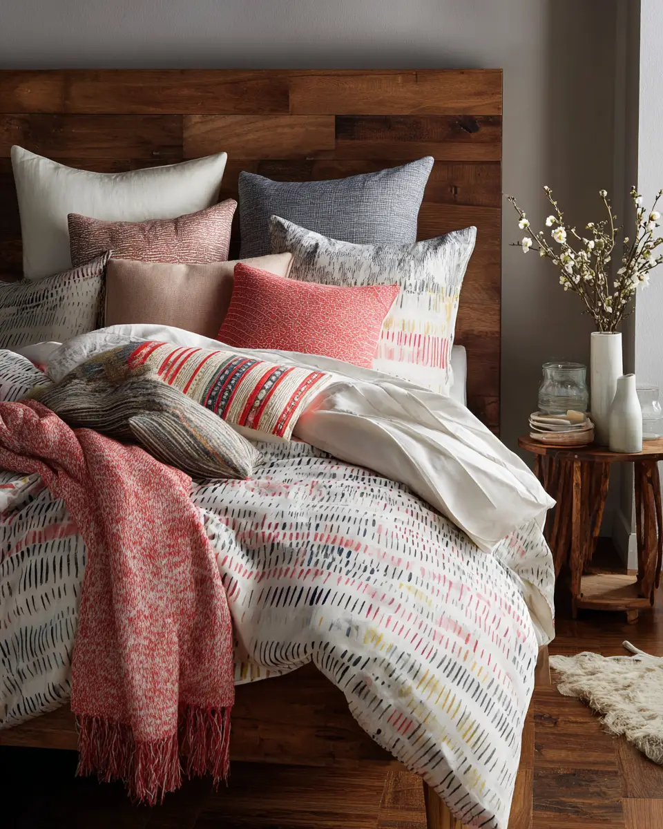 White Eclectic Bedroom Decor Ideas