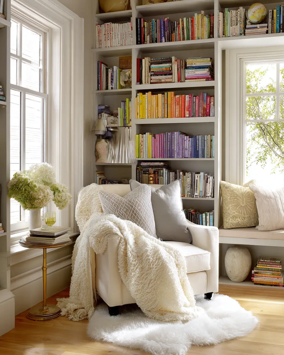 White Eclectic Bedroom Decor Ideas