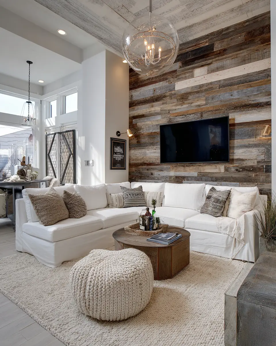 White Industrial Garage Decor Ideas