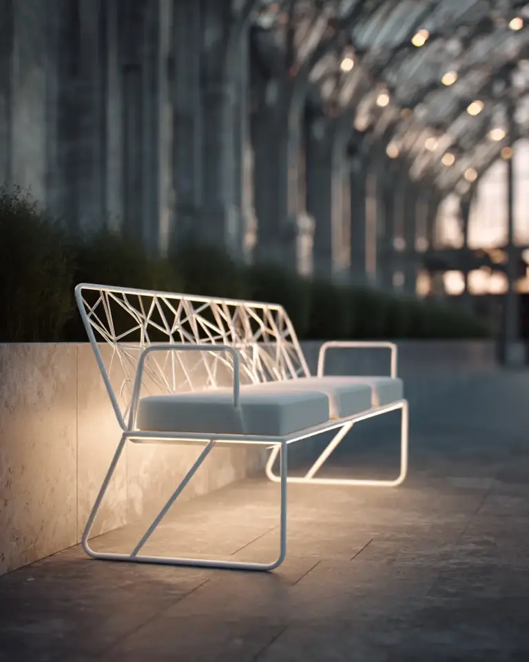 White Industrial Porch Decor Ideas - Featured