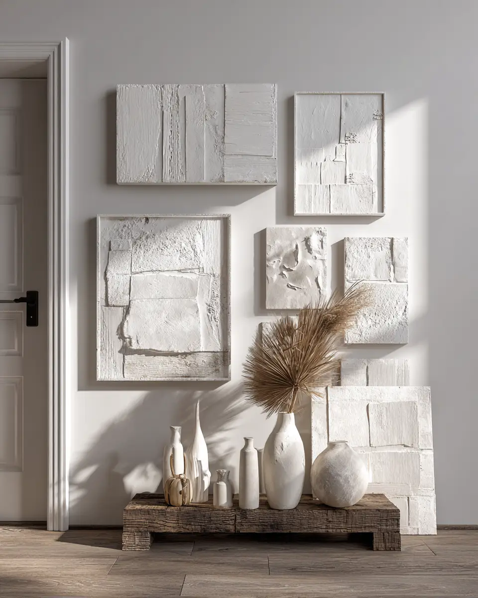 White Minimalist Garage Decor Ideas