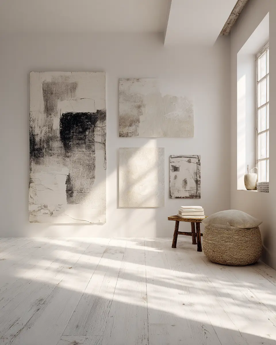 White Minimalist Garage Decor Ideas